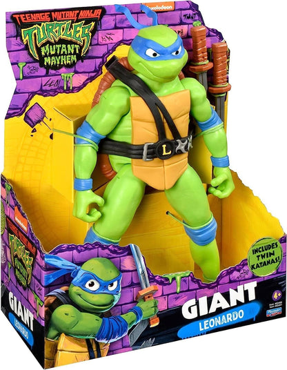 Playmates Teenage Mutant Ninja Turtles Mutant Mayhem Giant 12-Inch Action Figure The Toy Store - Toys