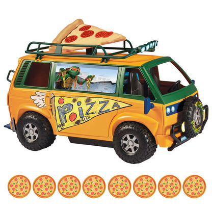 Teenage Mutant Ninja Turtles Mutant Mayhem Pizza Fire Delivery Van