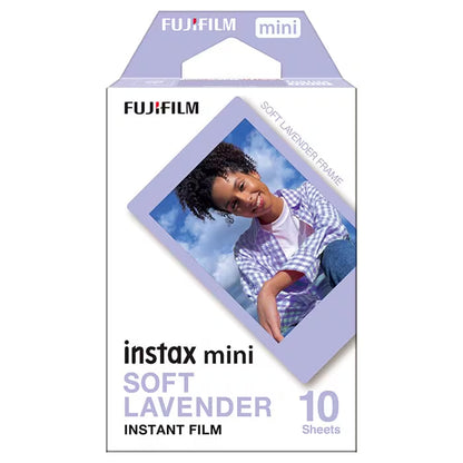 Instax Mini Soft Lavender Instant Film 10 Sheets