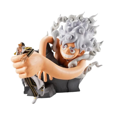 Bandai One Piece Monkey D Luffy Gear 5 Vs Borsalino (Burst Of Energy) Ichibansho Figure By Bandai Namco