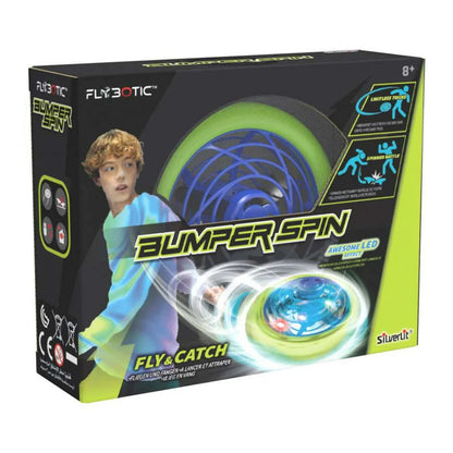 Silverlit Flybotic Bumper Spin - Ultralight Frisbee - Indoor And Outdoor Flying Toy - The Toy Store - Best Toys in Lebanon