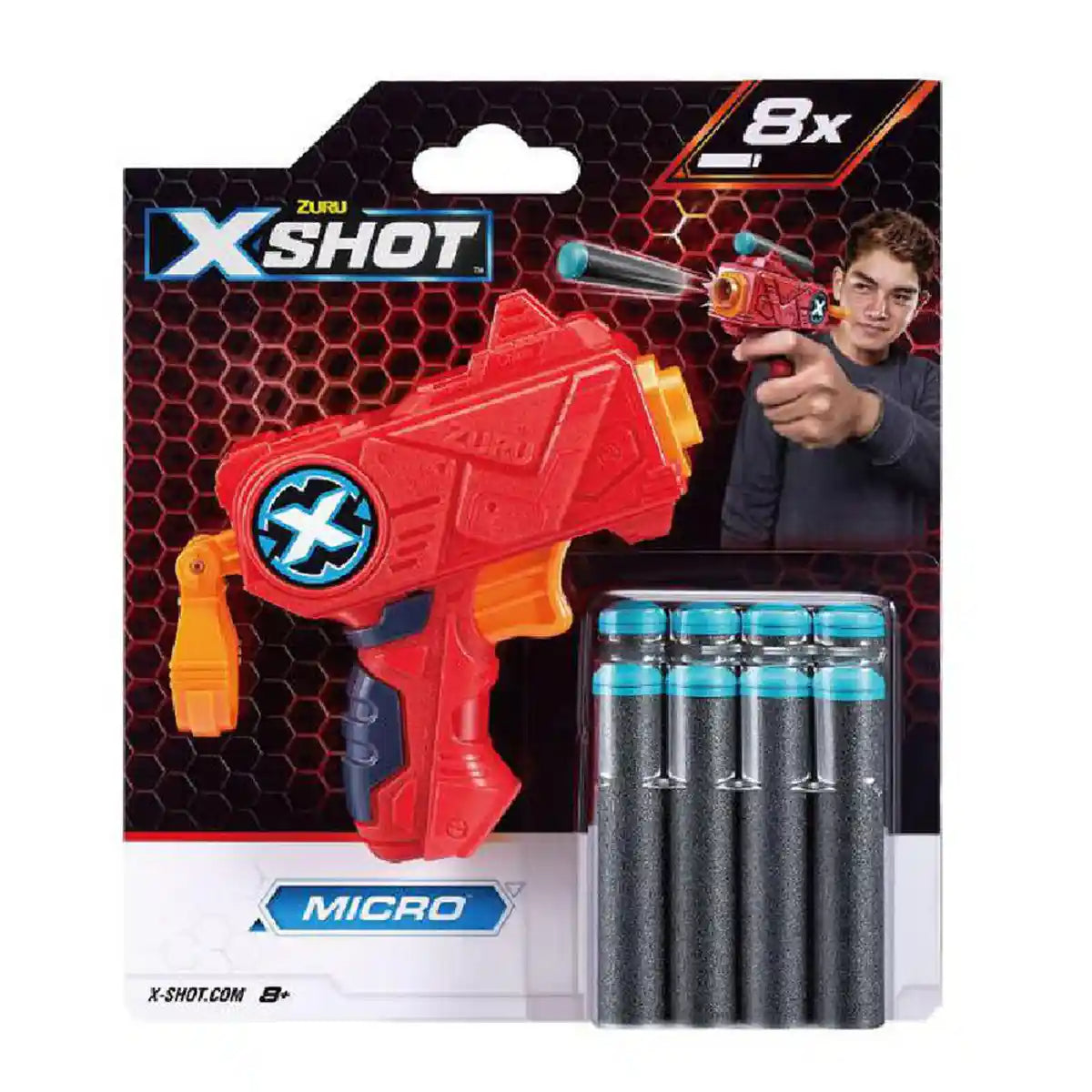 X-Shot Excel Micro Color Card - The Toy Store - Best Toys in Lebanon