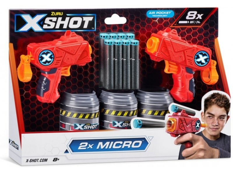 X-Shot Excel Double Micro Dart Gun Shootout Set - The Toy Store - Best Toys in Lebanon