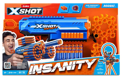 X-Shot Insanity Manic Pistol - The Toy Store - Best Toys in Lebanon