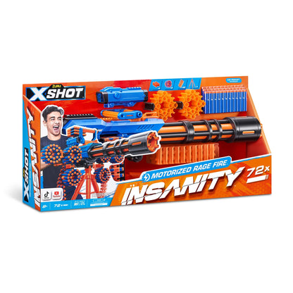 X-Shot Insanity - Motorized Rage Fire Blaster - The Toy Store - Best Toys in Lebanon