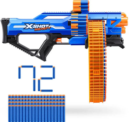 X Shot Insanity Mad Mega Barrel Pistol