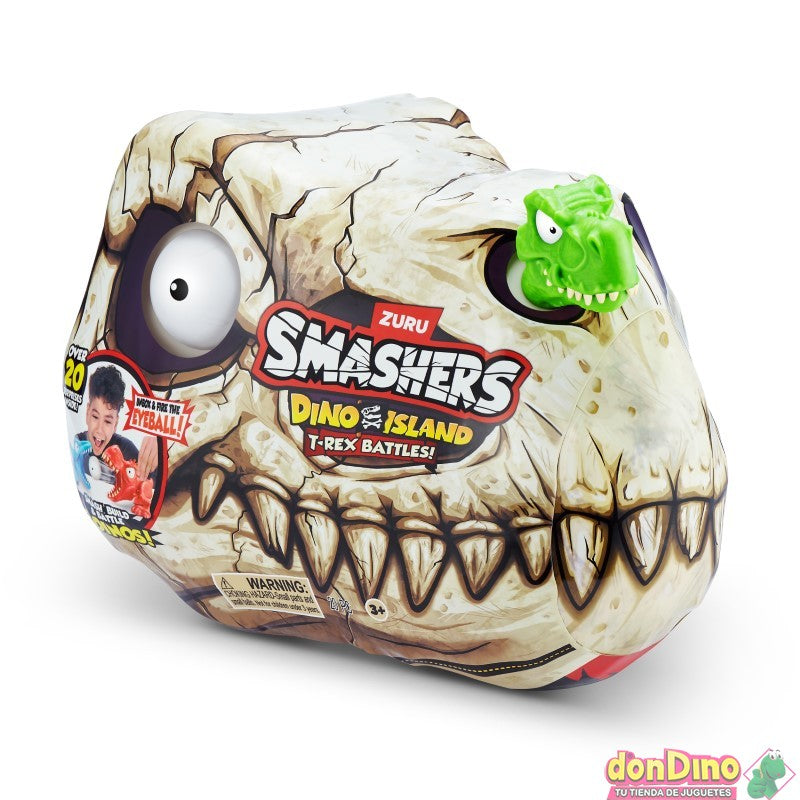 Zuru Smashers Dino Island T-Rex Battles 20 Surprises - The Toy Store - Best Toys in Lebanon