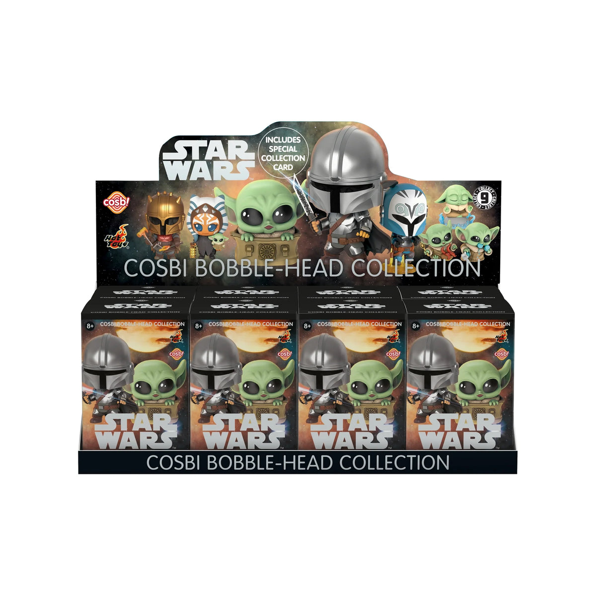 Star Wars Cosbi bobble-head collection box set, assorted characters