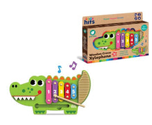 Wooden Xylophone Crocodile