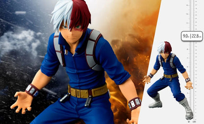 My Hero Academia World Figure Colosseum Super Master Stars Piece (The Anime) - Shoto Todoroki by Banpresto