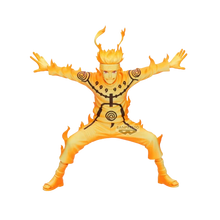Naruto Shippuden Grandista Naruto Uzumaki II figure, orange outfit with arms spread