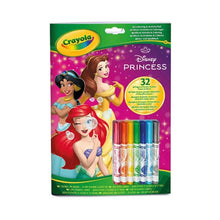 Disney Princess activity pad with stickers and 32 crayons