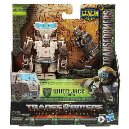 Transformers Rise of the Beasts Wheeljack-Spielset in Verpackung, Beast Alliance