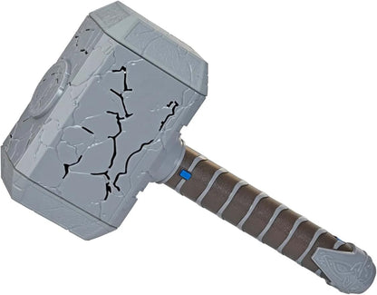 Marvel Studios’ Thor: Love and Thunder Mighty FX Mjolnir Electronic Hammer Roleplay Toy with Lights, Sound FX