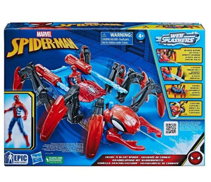 Marvel Spiderman Web Splashers Crawl 'N Blast Spider