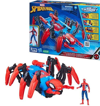 Marvel Spiderman Web Splashers Crawl 'N Blast Spider