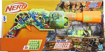 Hasbro Nerf Zombie Driller Dart Blaster