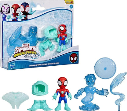 Hasbro Marvel Spidey And His Amazing Friends Water-webs Spidey and Hydro-man