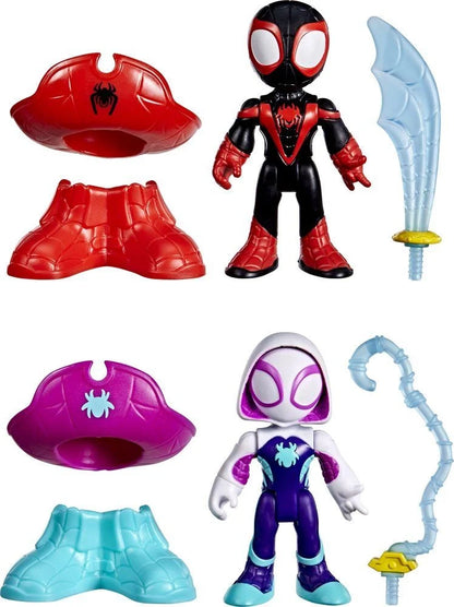 Hasbro Marvel Spidey And His Amazing Friends Water-webs Pirate Spin and Pirate Ghost-spider