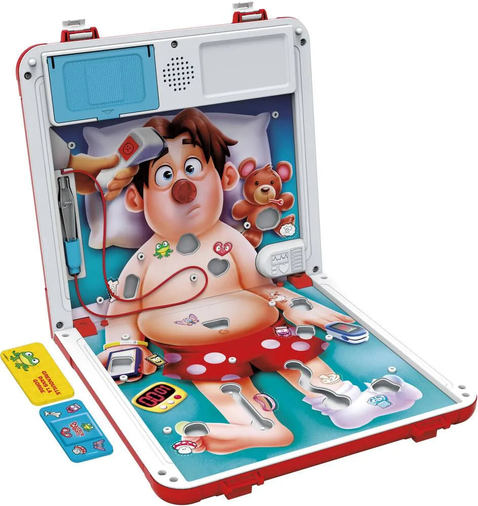 Classic Operation Refresh Game tabletop board with cartoon patient and tools
