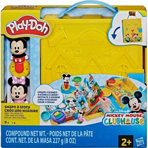 Play-Doh Shape a Story playset box with Mickey Mouse Clubhouse-themed molding tray