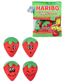 Haribo Plush Haribo Sac Snack Fraise GM
