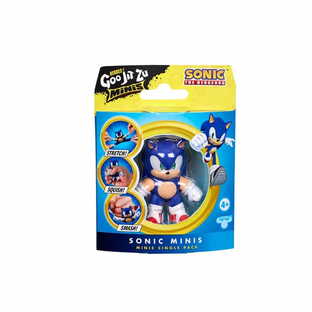 Heroes Of Goo Jit Zu Sonic The Hedgehog – Dehnbare Actionfigur, Arme Bis 40 Cm, Classic Edition