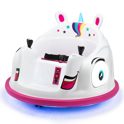 Unicorn Kids Electric Ride-On Bumper Car