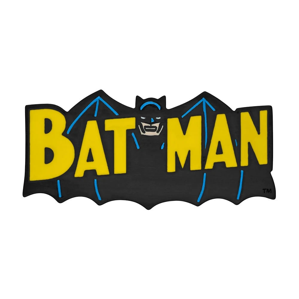 Batman digital watch with Batman logo front and graphic band
