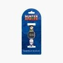 Digital watch blister package with blue character design and visible watch face