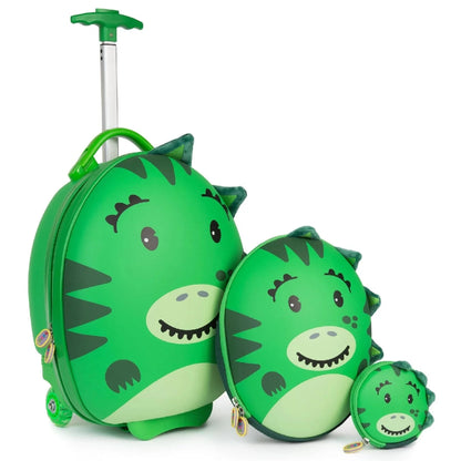 boppi Tiny Trekker Keychain Pouch - Dinosaur