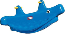 Whale Teeter Totter-Blue