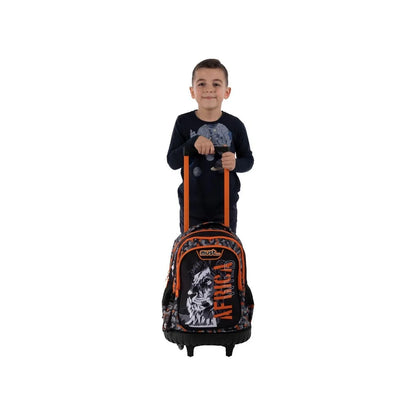 MUST Animal Planet Lion Trolley - 3 Compartments - 43cm
