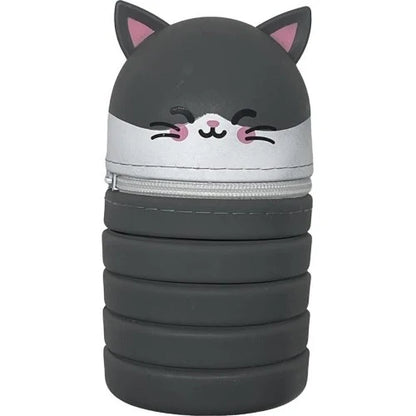 Must Team Silicone Pencil Pouch Foldable 6 Designs Animals
