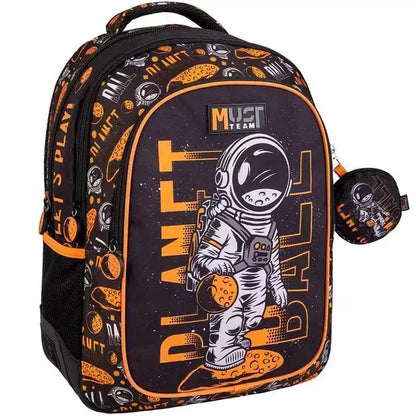 Primary School Backpack Must Team Planet Ball 3 Compartments