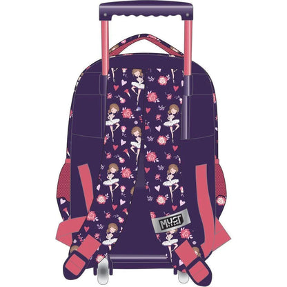 Primary School Trolley Bag Must Team I Love Ballet 3 Compartments