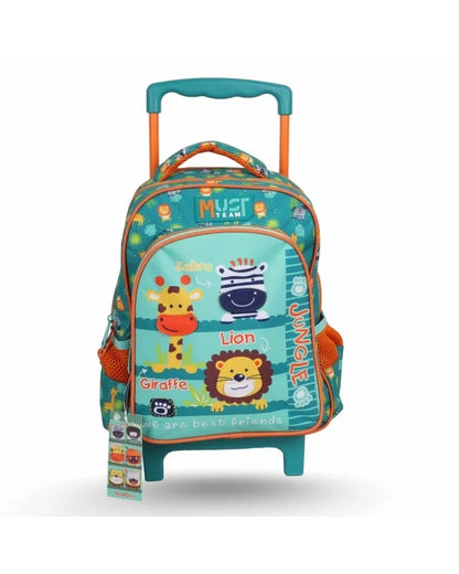 Must Team 12.5" Backpack 2 Cases Jungle Animals