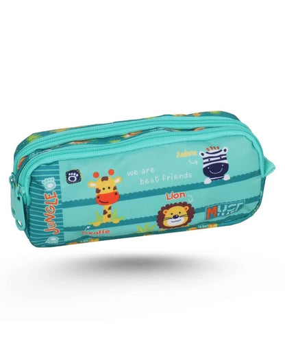 Must Team 12.5" Backpack 2 Cases Jungle Animals