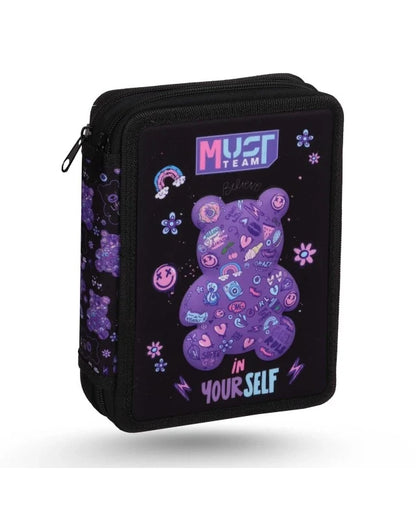 Must Team Double Decker Filled Pencil Case Gummy Bear