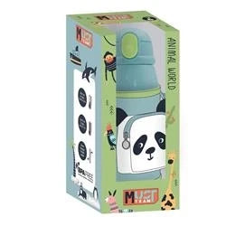 Thermos Flask Stainless Steel Must Team Animals 500 ml with Insulated compartment and straw