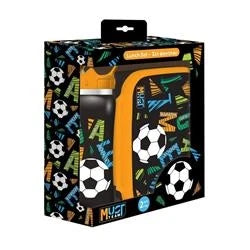 Lunch Set Must Team Game On Lunch Box 800ml-Water Bottle Stainless Steel 500ml