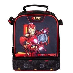 Lunch Bag Avengers Iron Man Must Team Insulated 2 Compartments