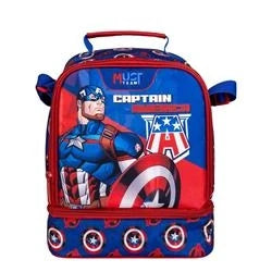 Lunch Bag Avengers Captain America Must Team Insulated 2 Compartments