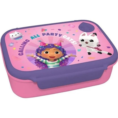 Lunch Set Gabby's Dollhouse Must Team, 800ml Lunch Box and Bottle