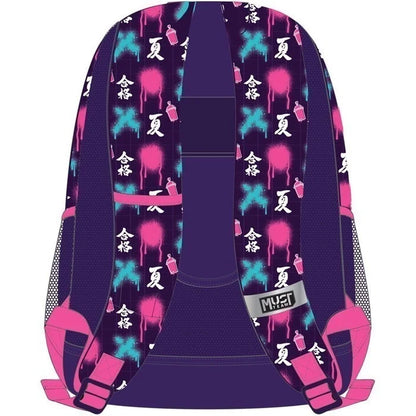 Must Team 17" Backpack 3 Cases Anime