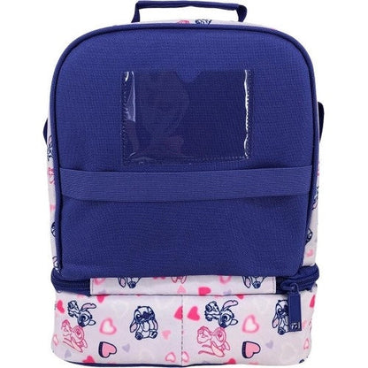 Insulated Lunch Bag Disney Stitch Must Team 2 Compartments