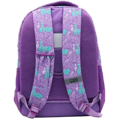 Primary School Backpack Must Team K-Pop Purple 3 Compartments