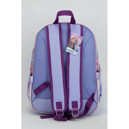 Sunce Frozen backpack back view with padded mesh panel and two shoulder straps