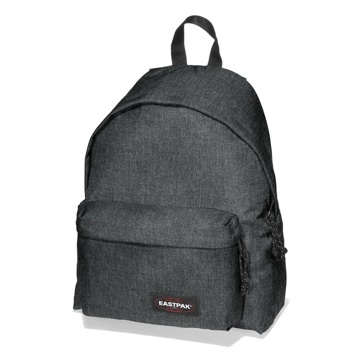 Eastpak Padded Pak’r backpack in dark denim with front pocket and top handle