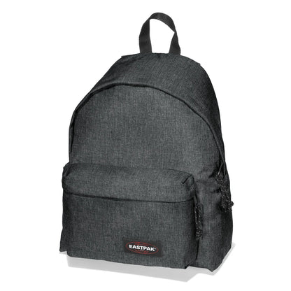 Eastpak Padded Pak’r backpack in dark denim with front pocket and top handle
